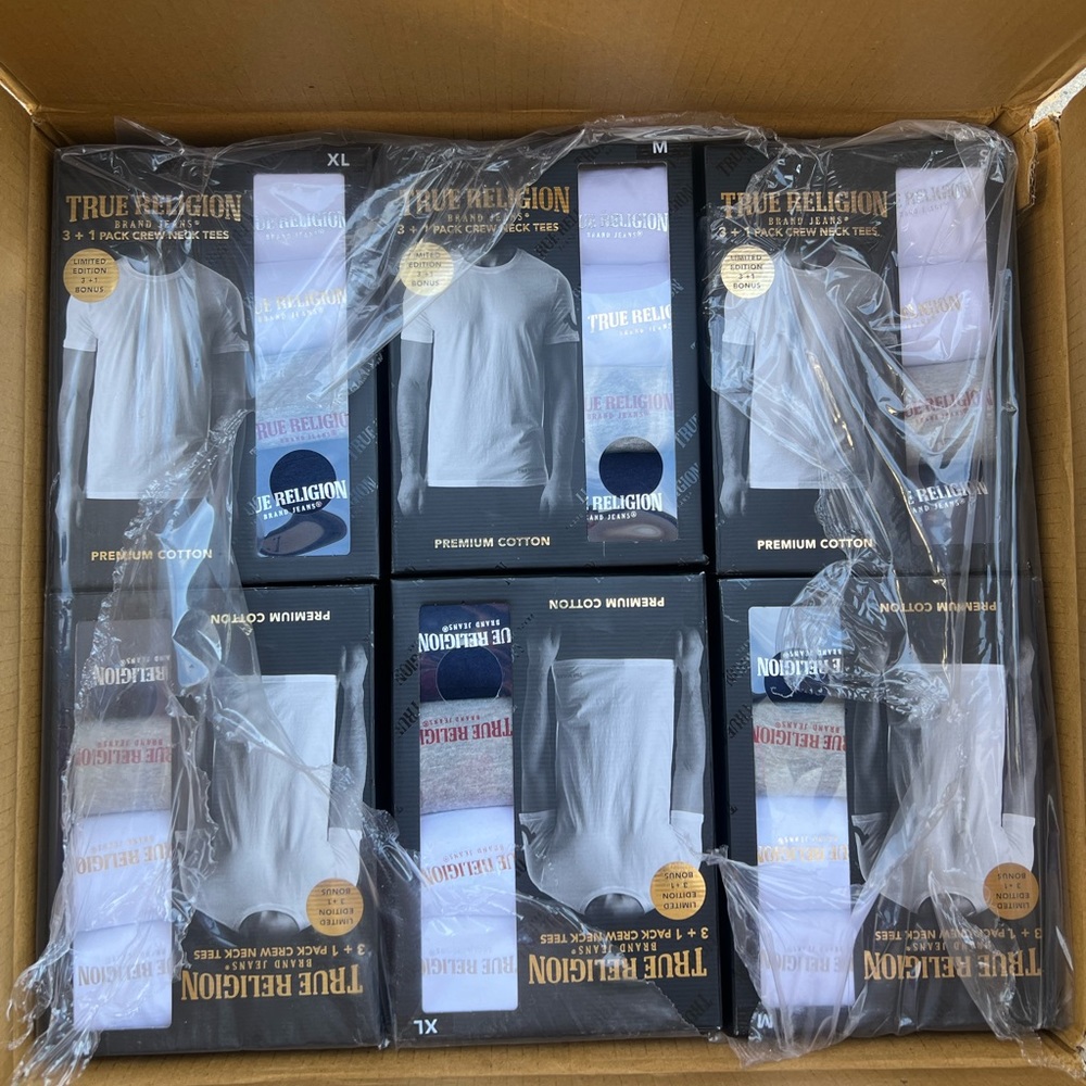 True religion 4 pack t-shirt - Picture 4 of 4